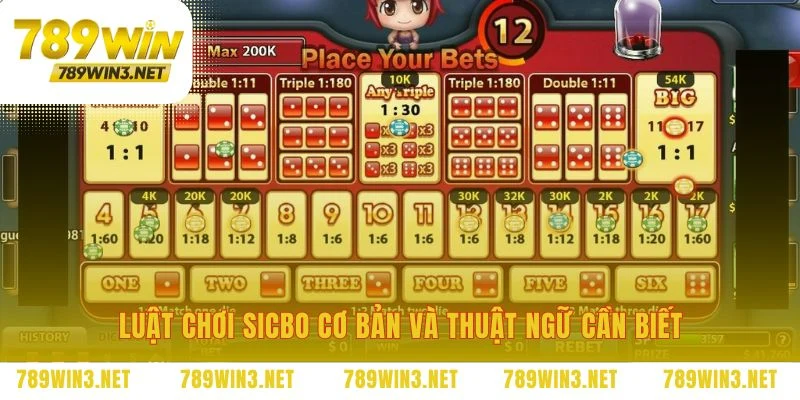 Nắm bắt ngôn ngữ riêng của trò chơi Sicbo