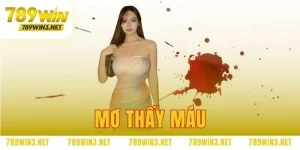 mơ thấy máu