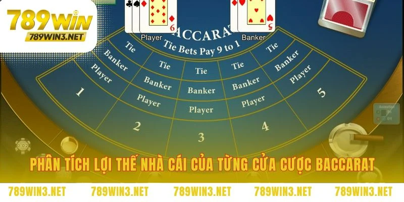 Những con số định đoạt xác suất thắng trong Baccarat