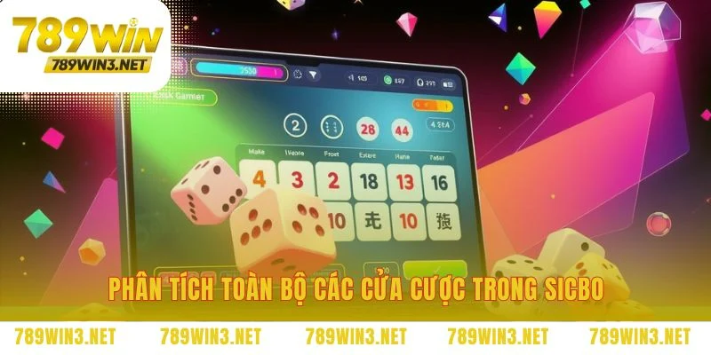 Bản đồ chiến lược với mọi lựa chọn đặt cược