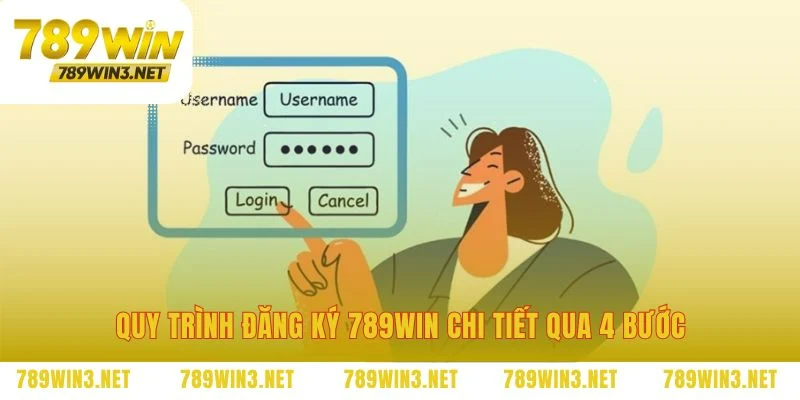 Lộ trình bốn bước cho việc đăng ký 789WIN